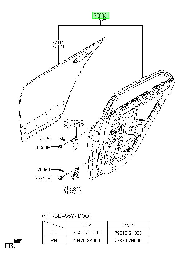Puerta Original Para Hyundai I20 2014-2022