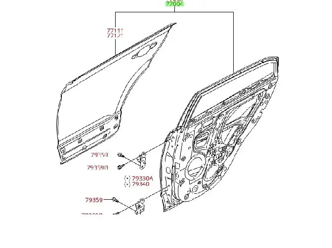 Pta Tras Der Orig.para Hyundai Creta 2016 2020