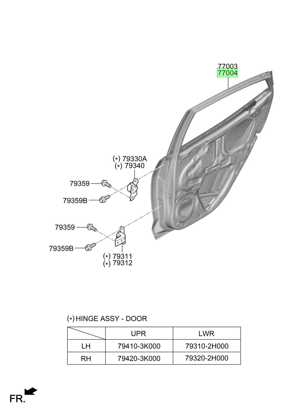 Puerta Original Para Hyundai I10 2019-2025