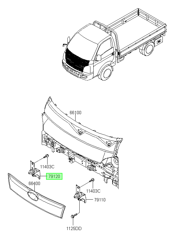 Bisagra Rh Original Para Hyundai H1 2006-2025