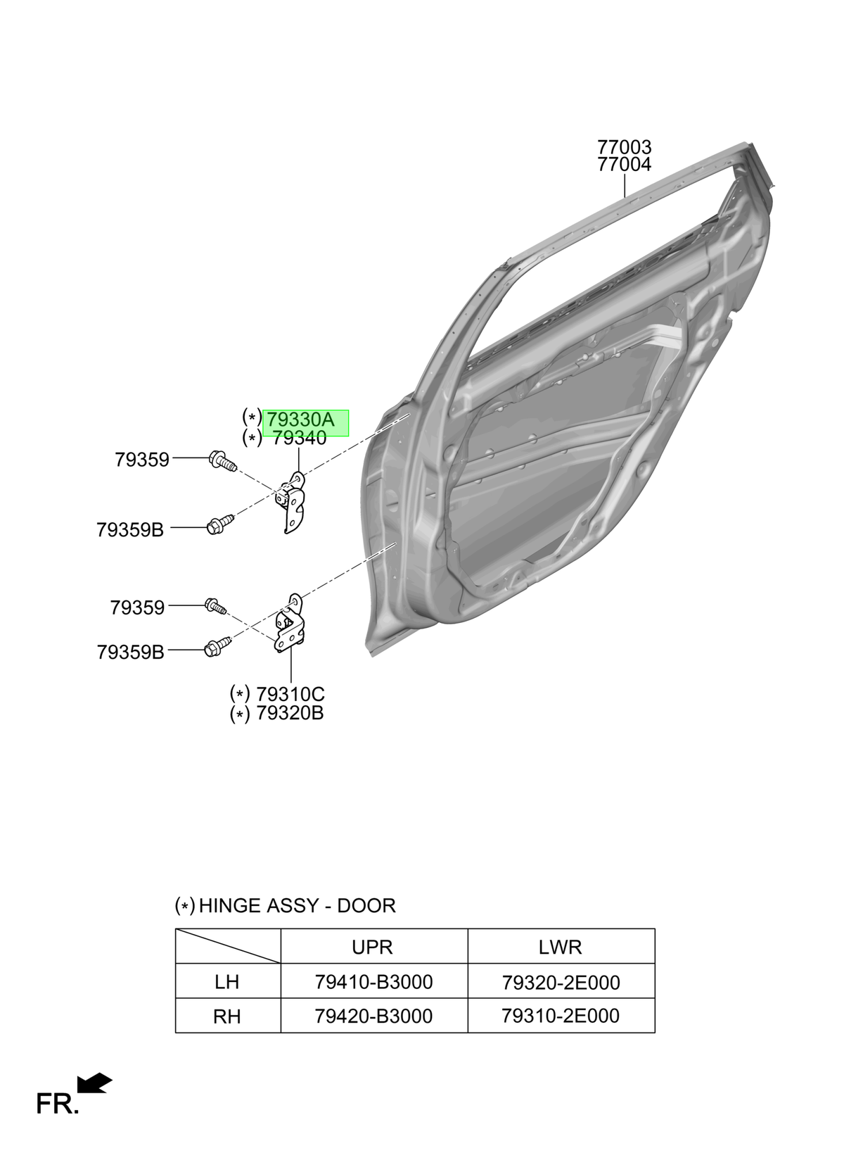 Bisagra Original Para Kia Optima 2015-2025