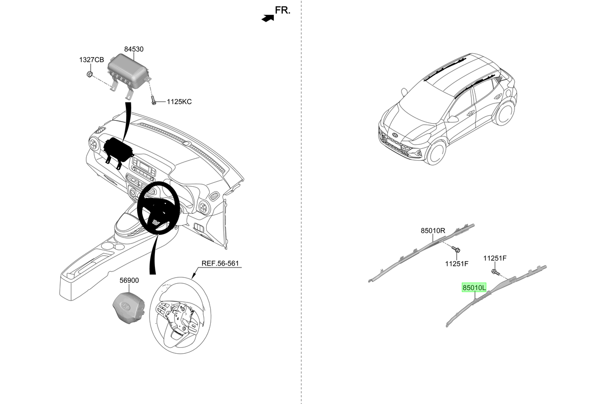 Airbag Lh Original Para Hyundai I10 2022-2025