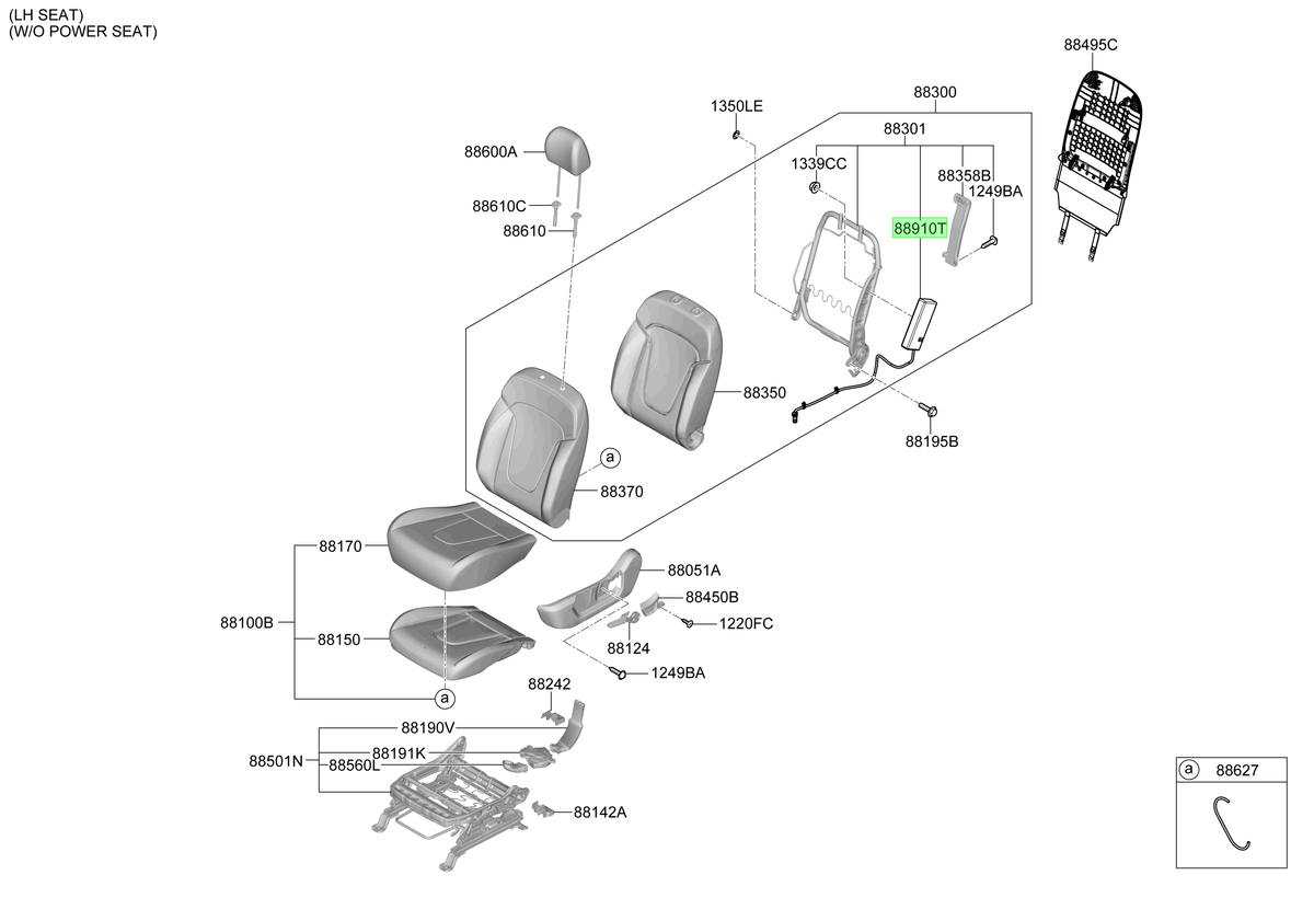 Airbag Lh Original Para Hyundai Creta 2021-2025