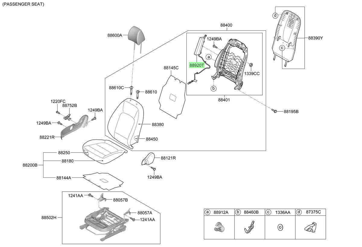 Airbag Rh Original Para Hyundai Venue 2019-2025