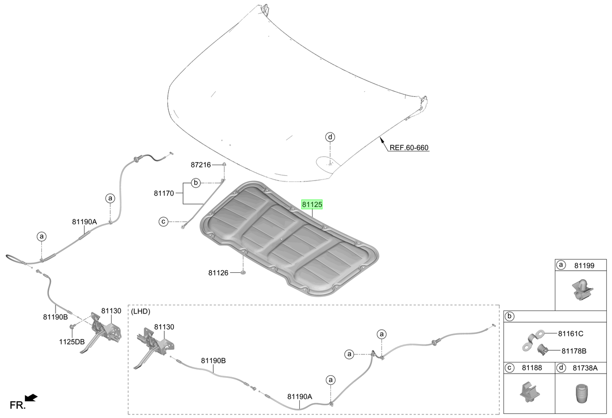 Aislante Original Para Hyundai Accent 2023-2025