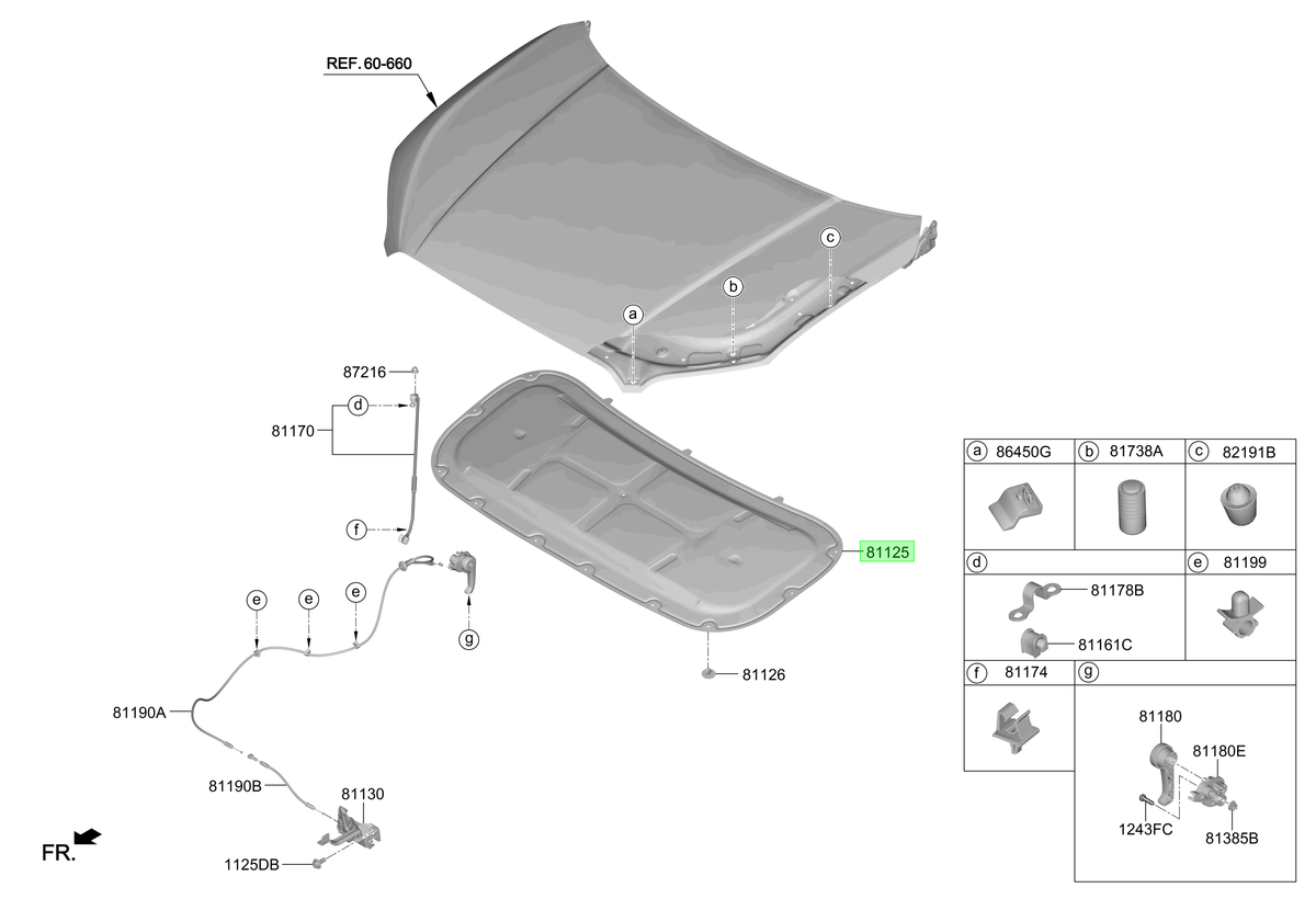 Insulador Original Para Hyundai Creta 2020-2025