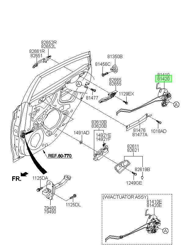 Chapa Pdd Orig. Para Hyundai Accent Desde 2011