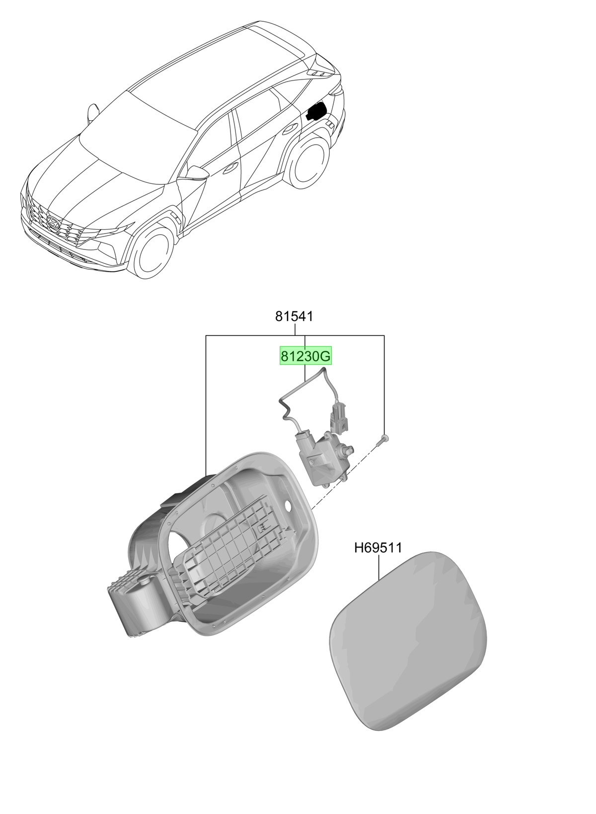 Motor Original Para Hyundai Tucson 2020-2025