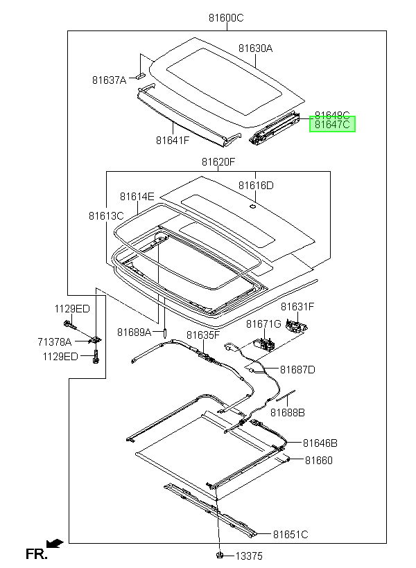 Mecanismo Original Para Hyundai Veloster 2011-2018