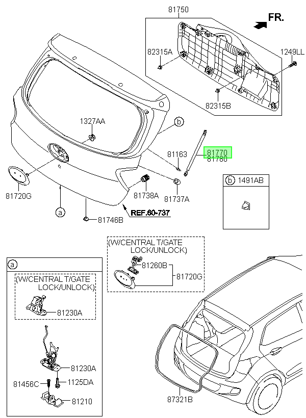 Amortiguador Original Para Hyundai I10 2013-2024