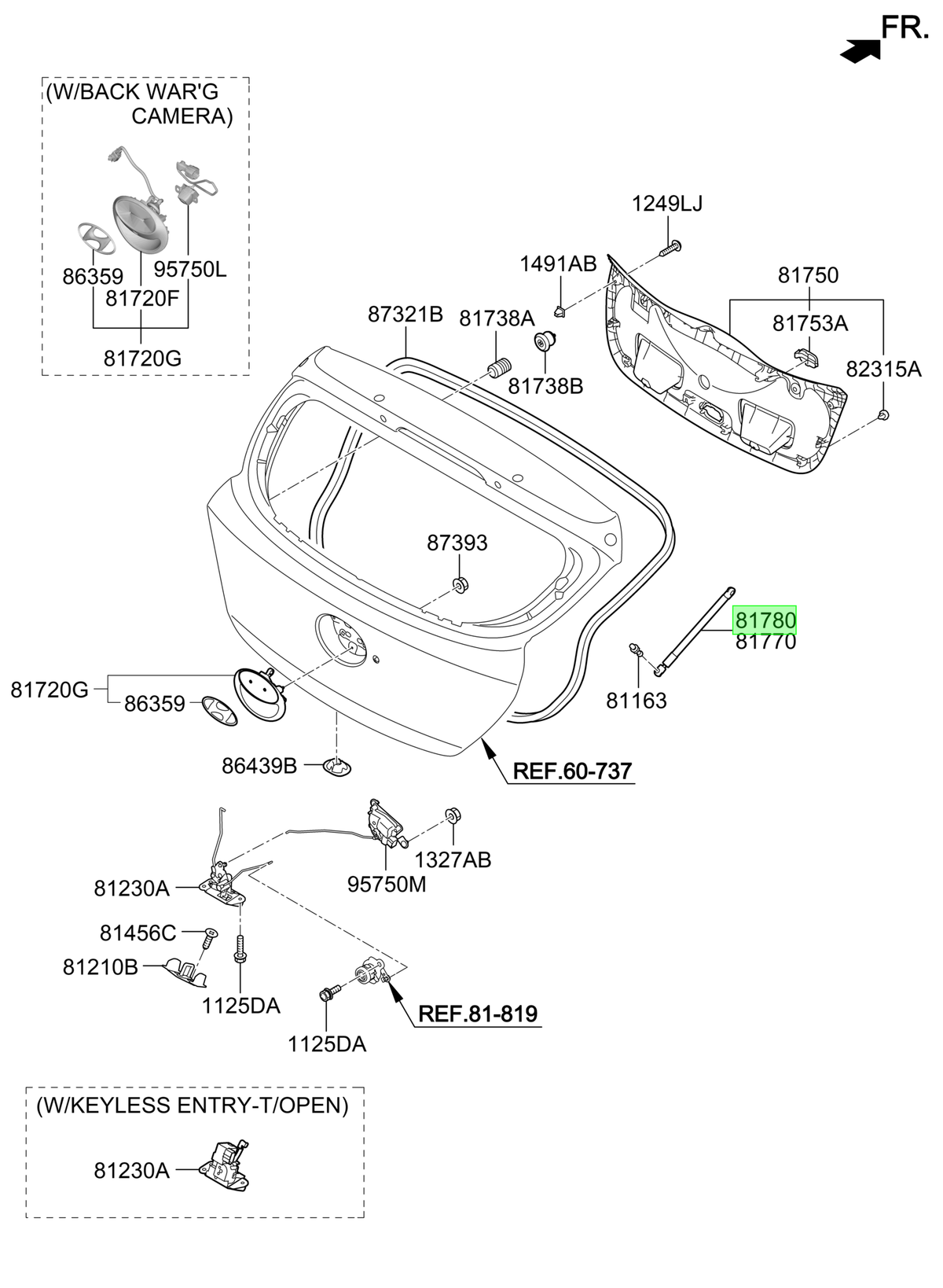 Portón Original Para Hyundai Accent 2010-2020