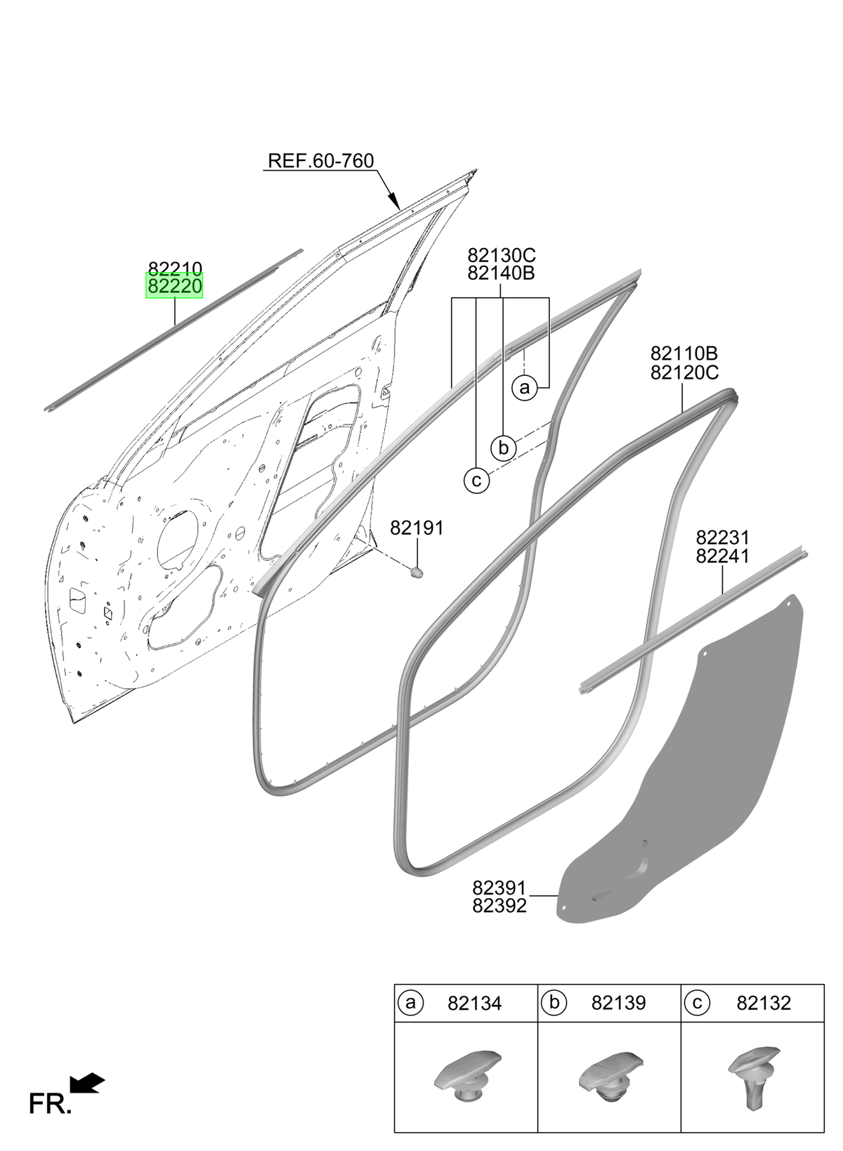 Moldura Bota Agua Del. Izq. Rh Original Para Hyundai Creta