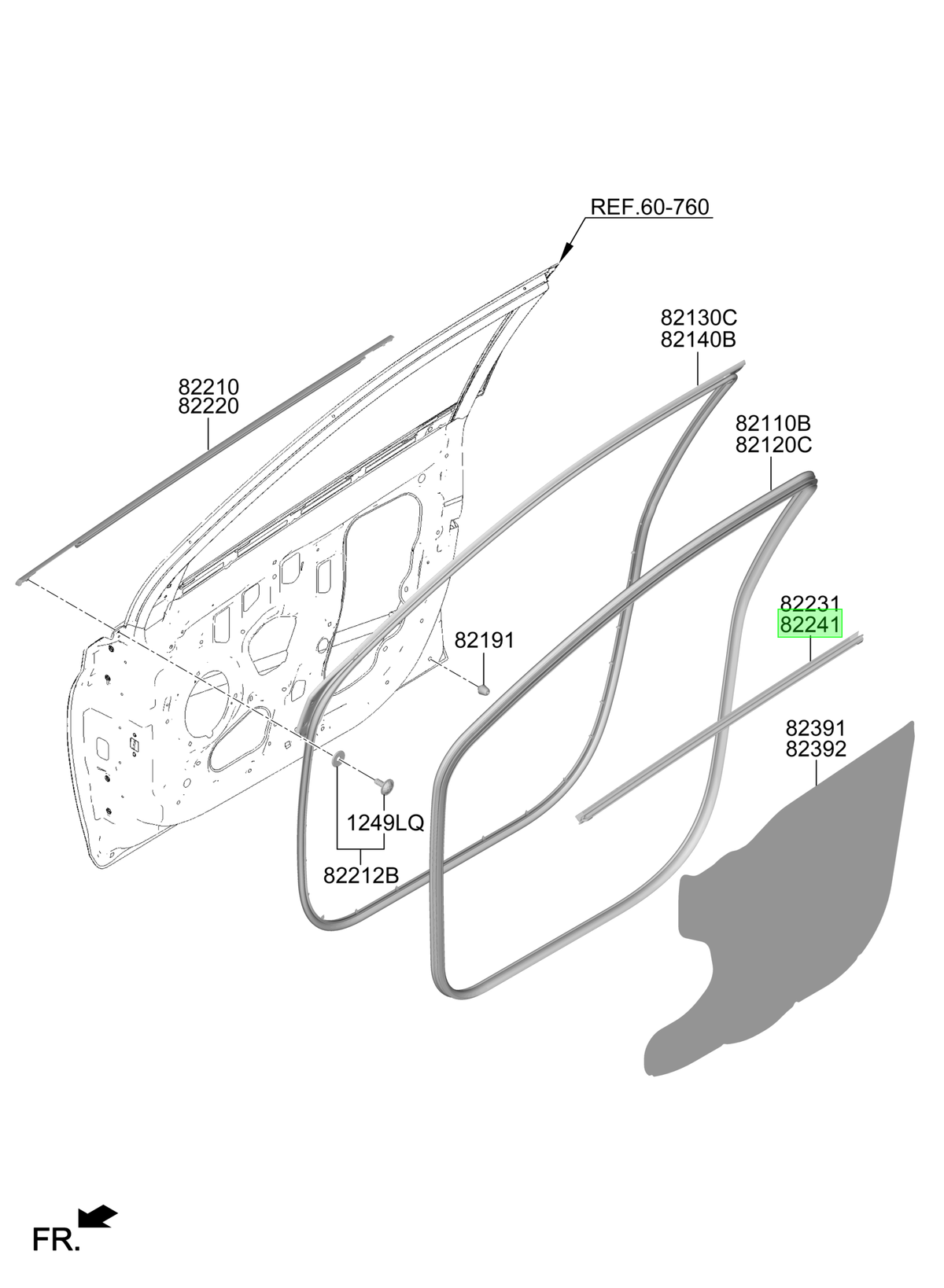 Puerta Del. Der. Rh Original Para Hyundai I20 2020-2025