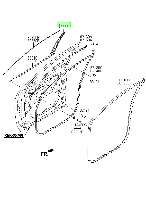 Puerta Del. Der. Rh Original Para Hyundai Santa Fe 2012-2020