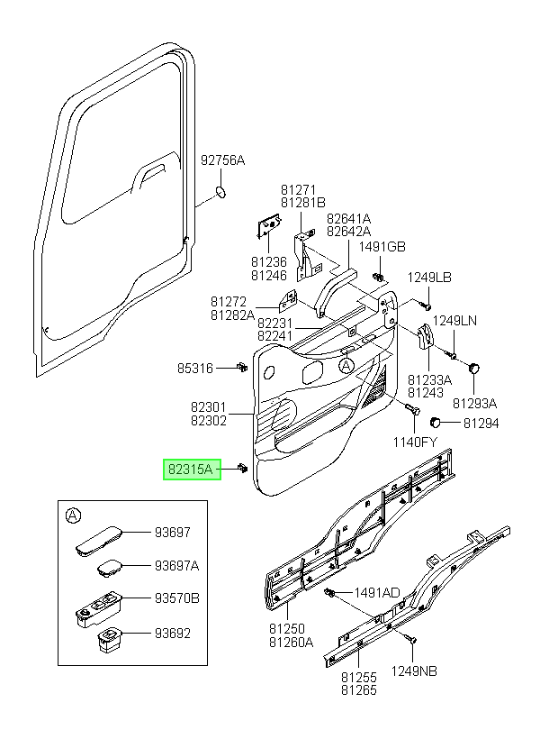 Clip Orig. Para Hyundai Accent Desde 2011