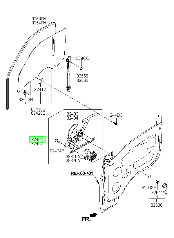 Cremallera Original Para Hyundai H1 2003-2025