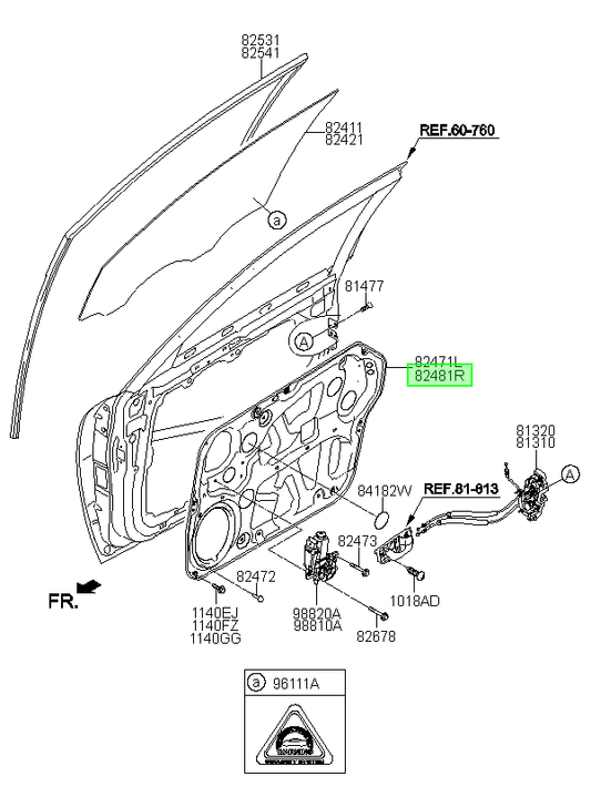 Panel Rh Original Para Hyundai Sonata 2007-2013