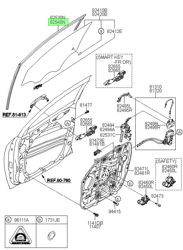 Guía Rh Original Para Kia Rio 2000-2025