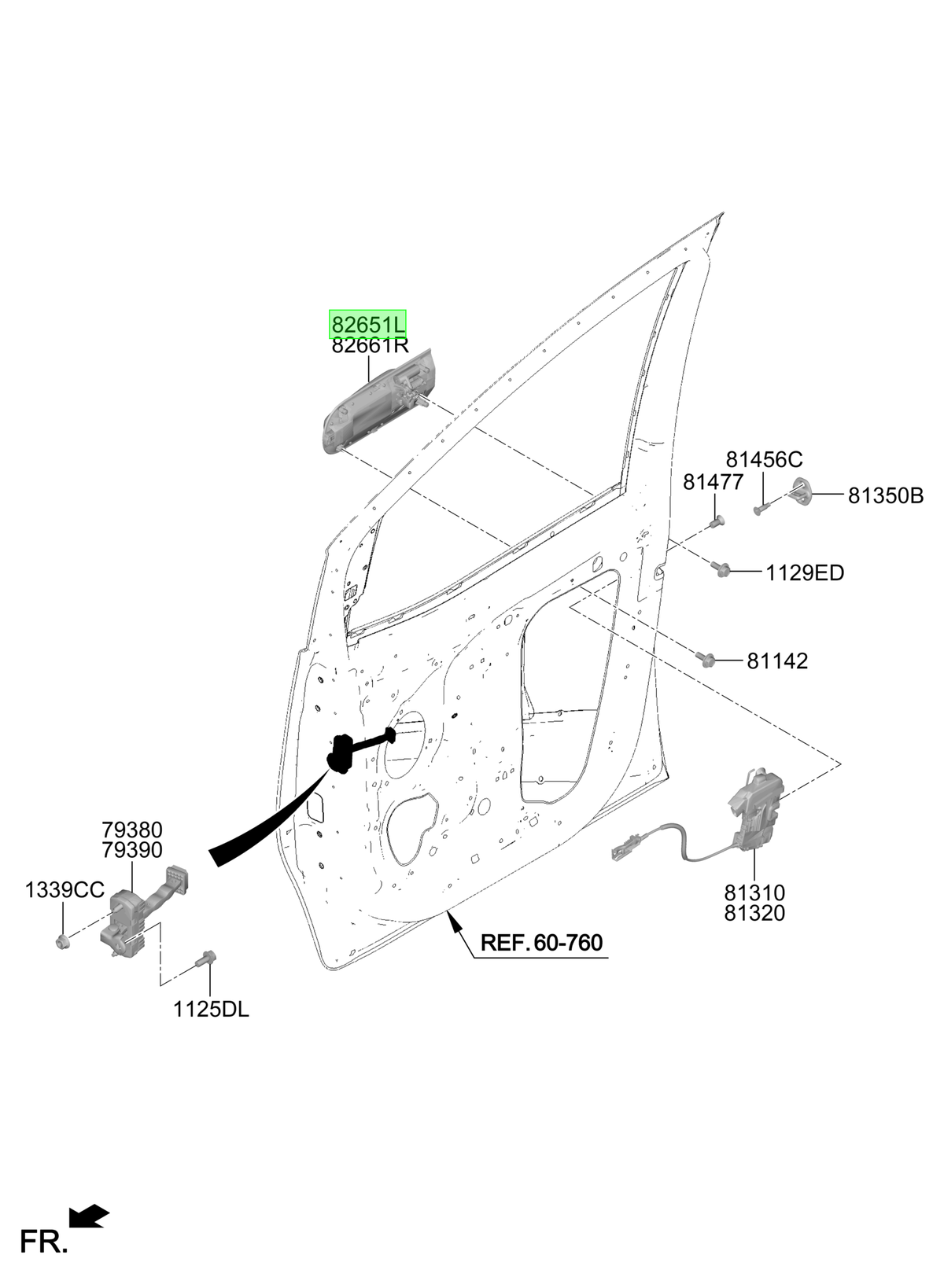 Puerta Del. Izq. Lh Original Para Hyundai Staria 2021-2025