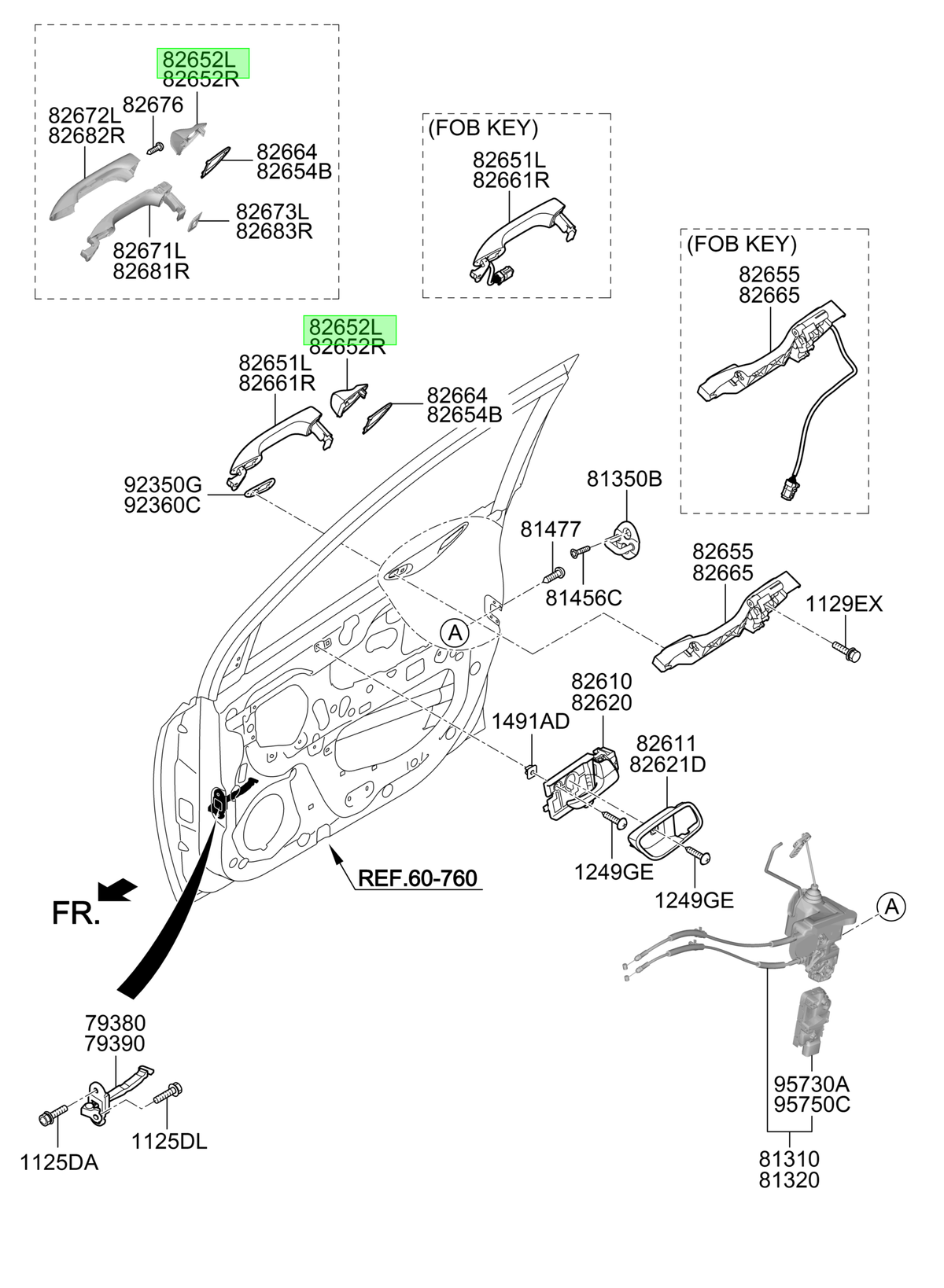 Manilla Original Para Hyundai I10 2013-2024