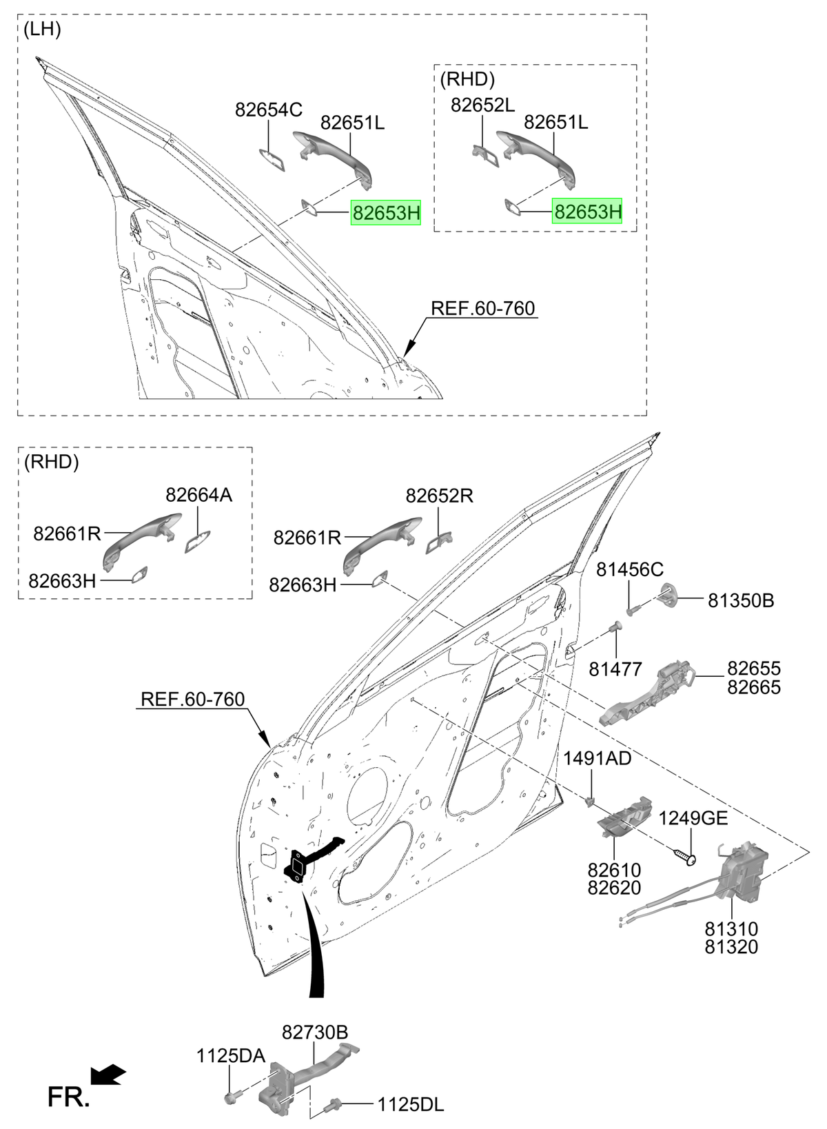 Manilla Lh Original Para Hyundai Creta 2020-2025