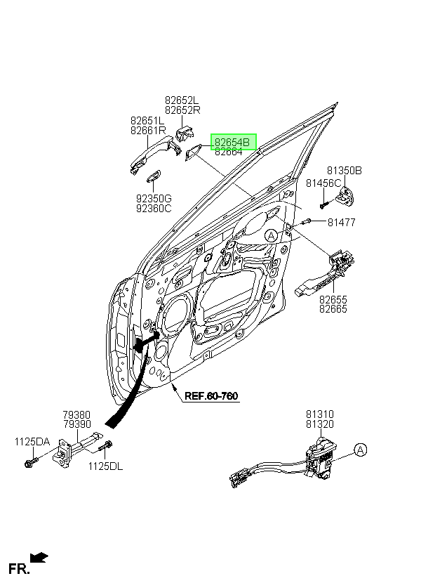Manilla Original Para Hyundai Creta 2015-2021