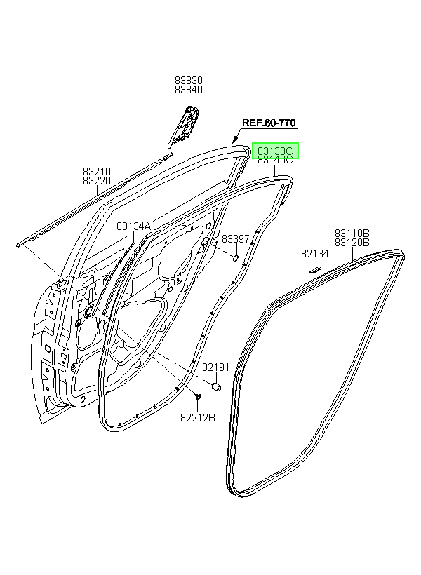 Goma Original Para Hyundai Accent 2005-2013