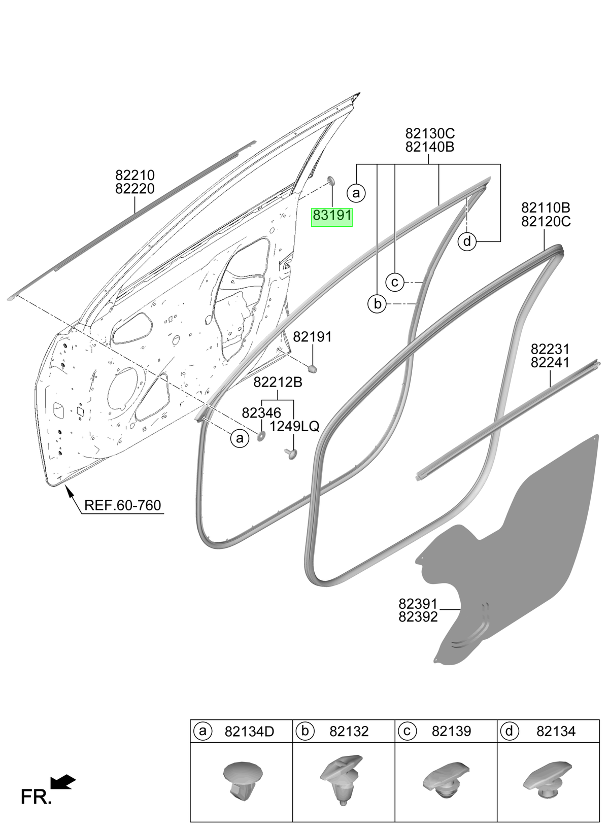 Tapón Original Para Hyundai Santa Fe 2005-2007