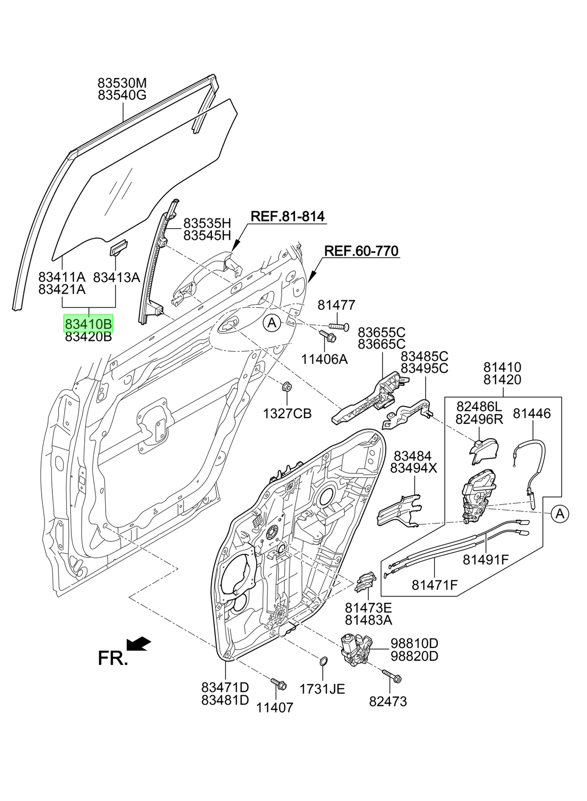 Conjunto Original Para Hyundai Santa Fe 2013-2019