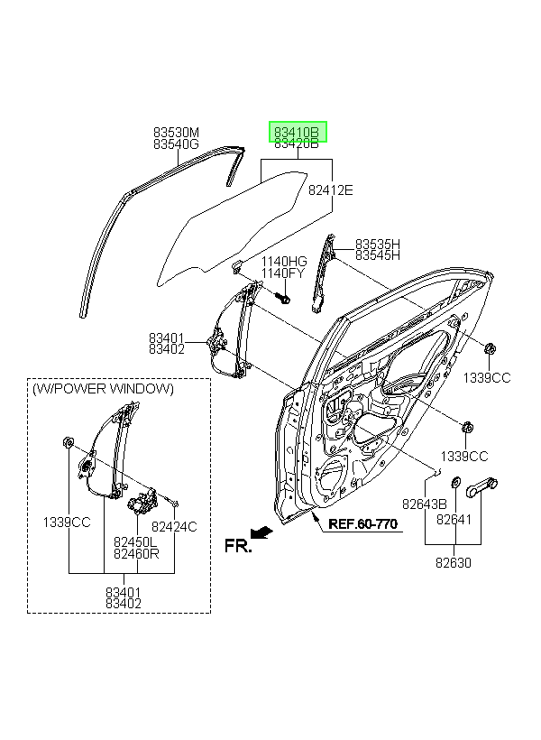 Vidrio Lh Original Para Kia Rio 2000-2025