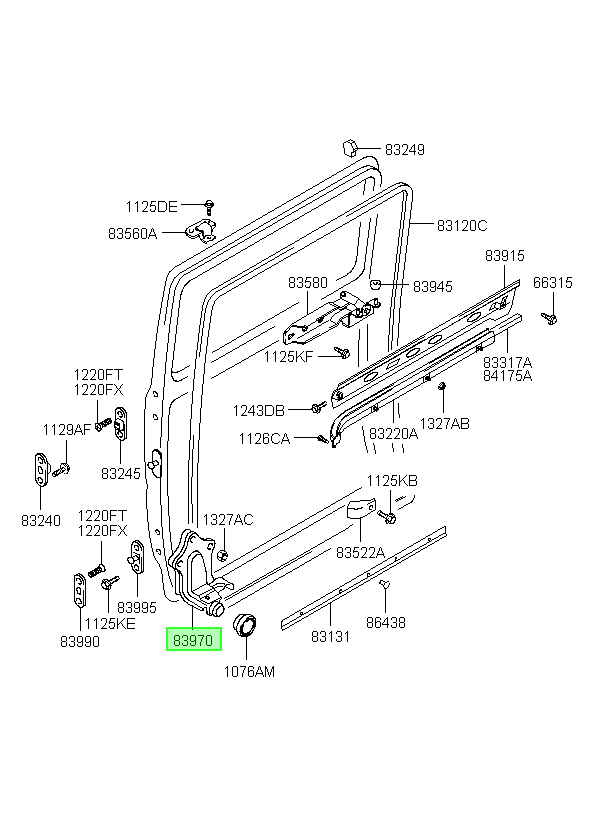 Soporte Original Para Hyundai H1 1997-2008
