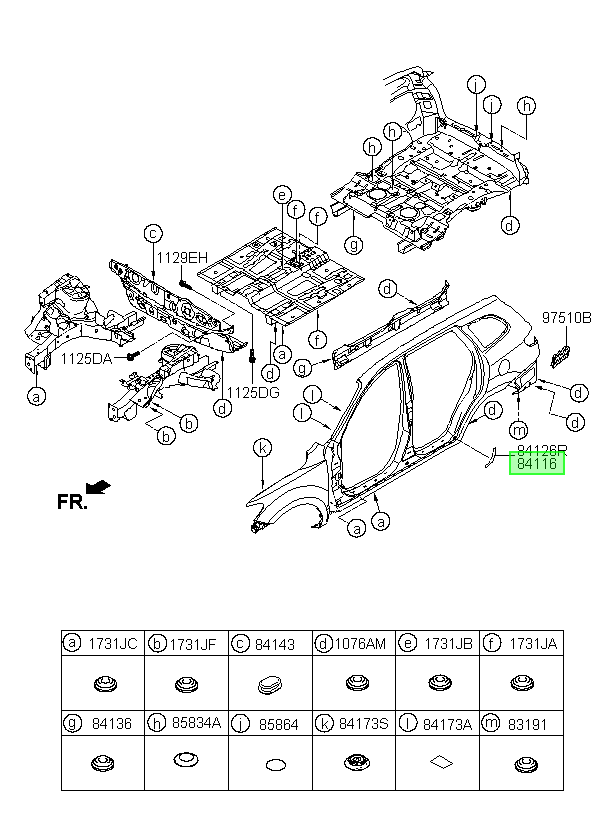 Zócalo Izq. Original Para Hyundai Santa Fe 2006-2013