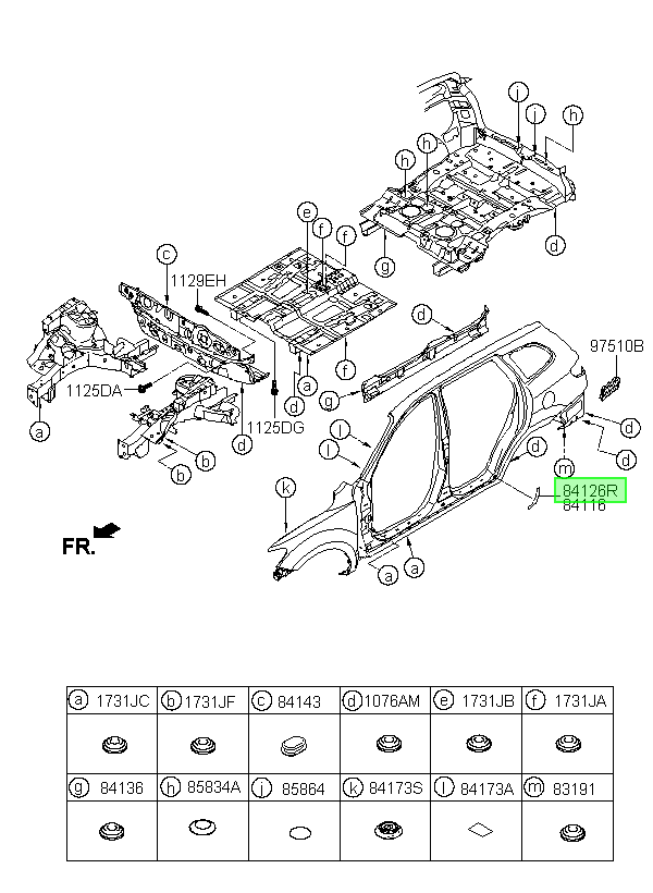 Zócalo Der. Rh Original Para Hyundai Santa Fe 2006-2013