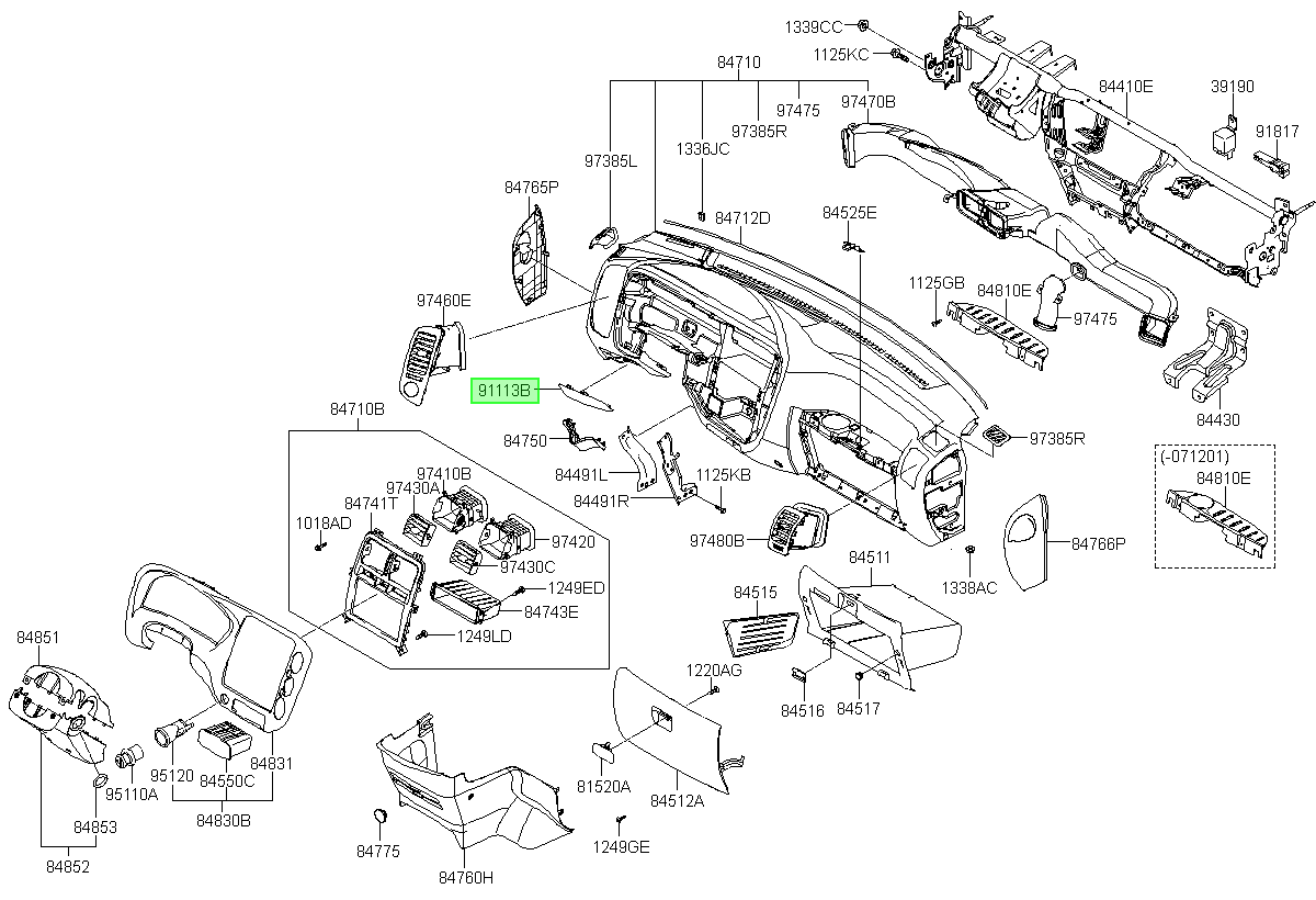 Tapa Original Para Hyundai H1 2006-2018