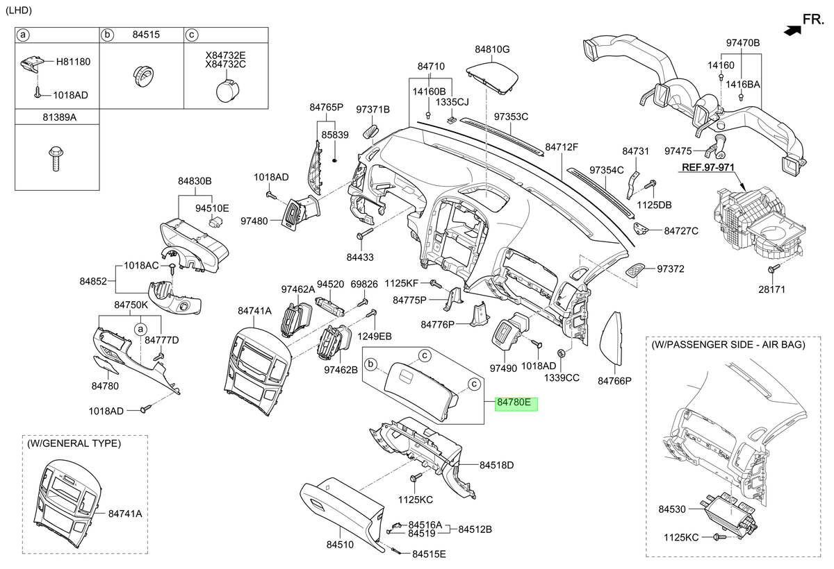 Tapa Proteccion Orig. Para Hyundai H1 Desde 2007