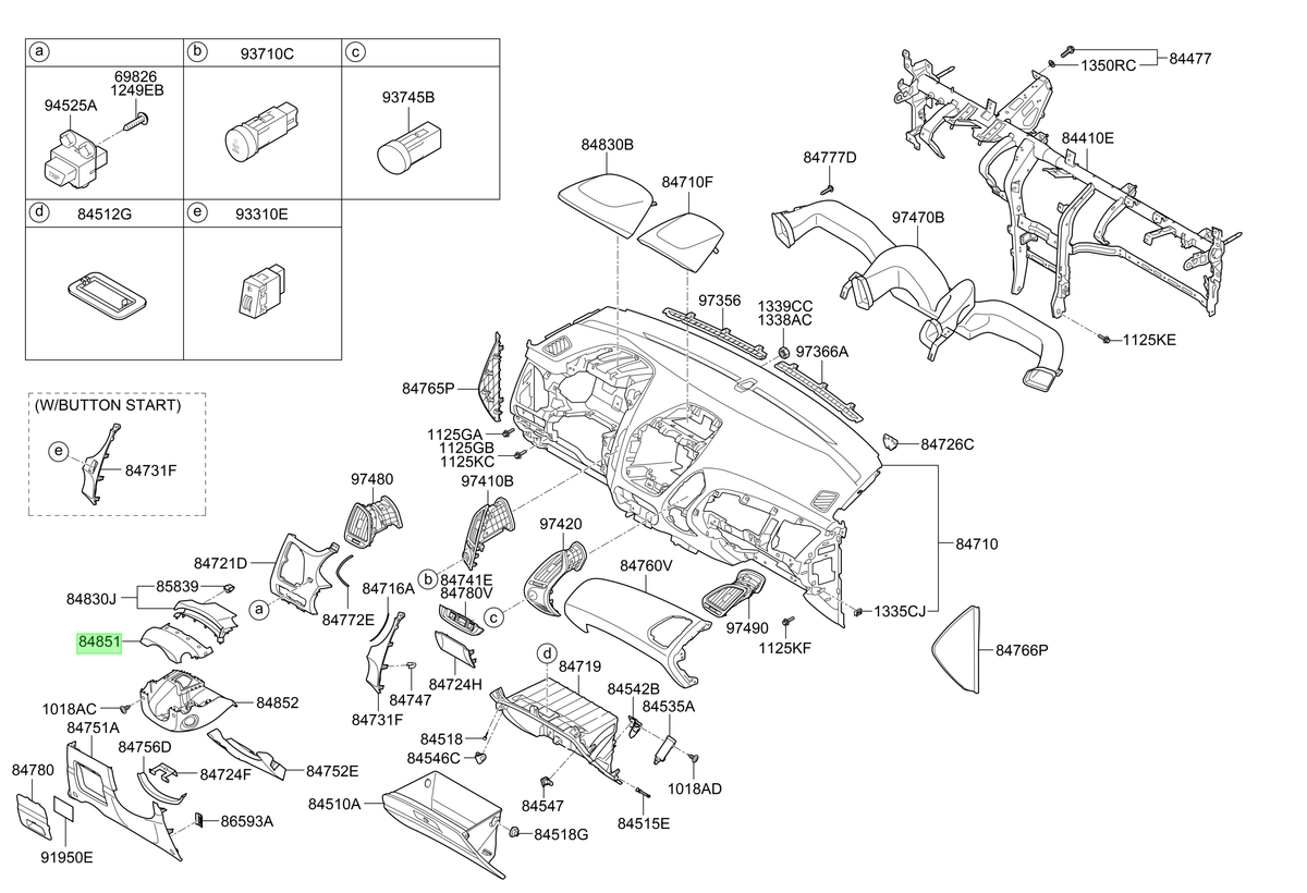 Deflector Inf. Tucson 2010/ Inf Orig. Para Hyundai 2011-2014