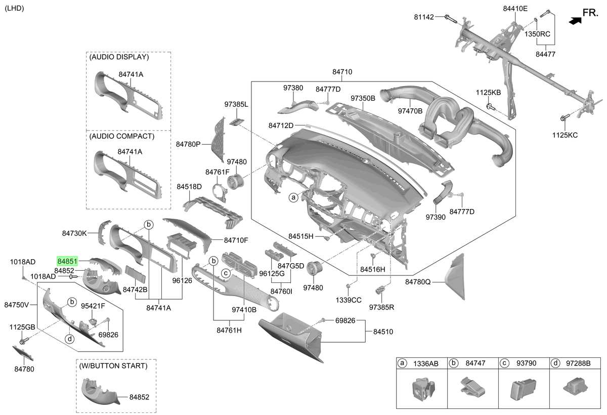 Cubierta Original Para Hyundai I10 2019-2025