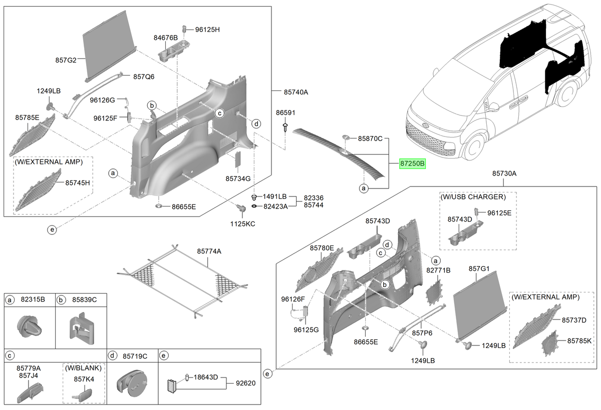 Tapiz Original Para Hyundai Staria 2021-2025
