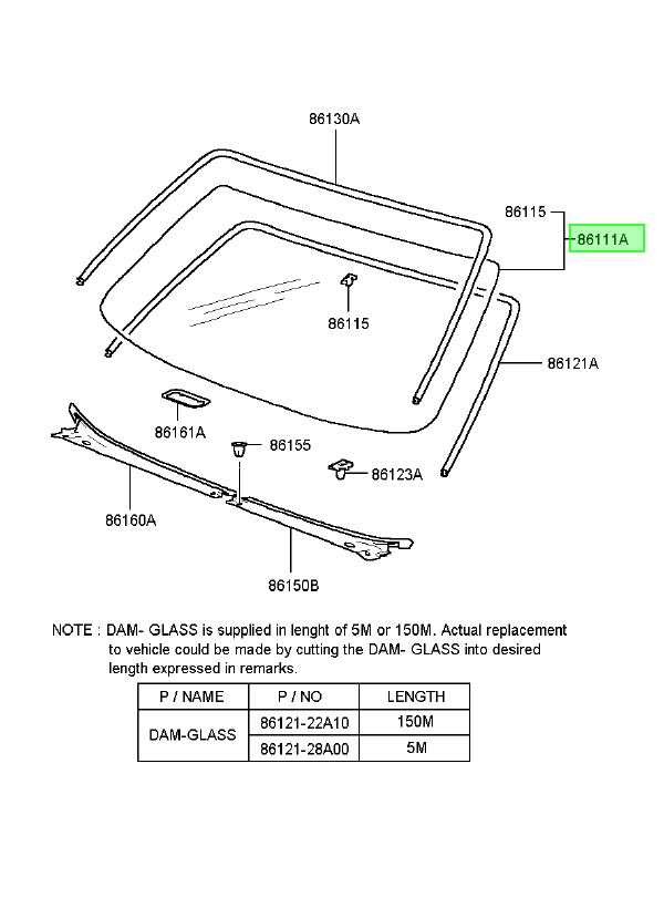 Parabrisas Original Para Hyundai Accent 1999-2008