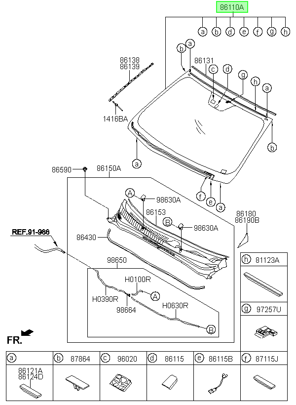 Parab Original Para Hyundai Sonata 2009-2015