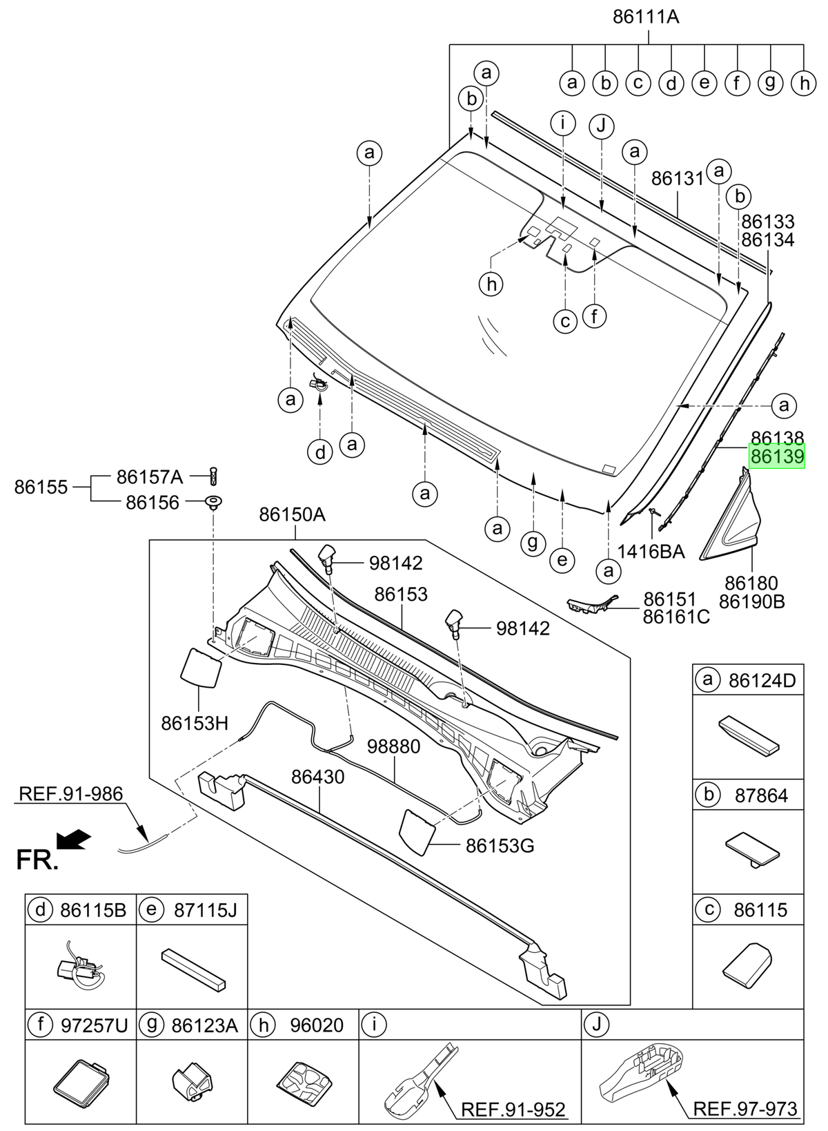 Parabrisas Rh Original Para Hyundai Santa Fe 2012-2020
