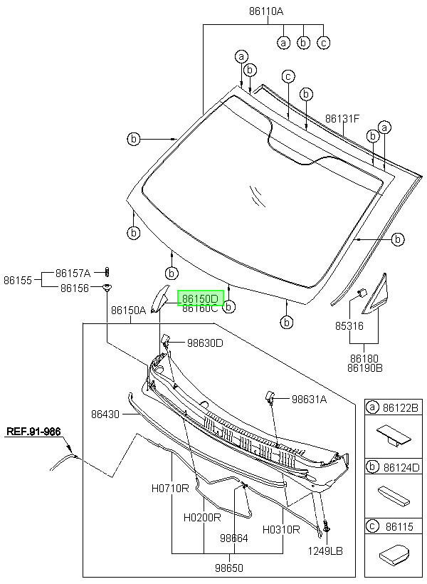 Tapa Lateral Parabri Orig. Para Hyundai Grand I10 Desde 2014