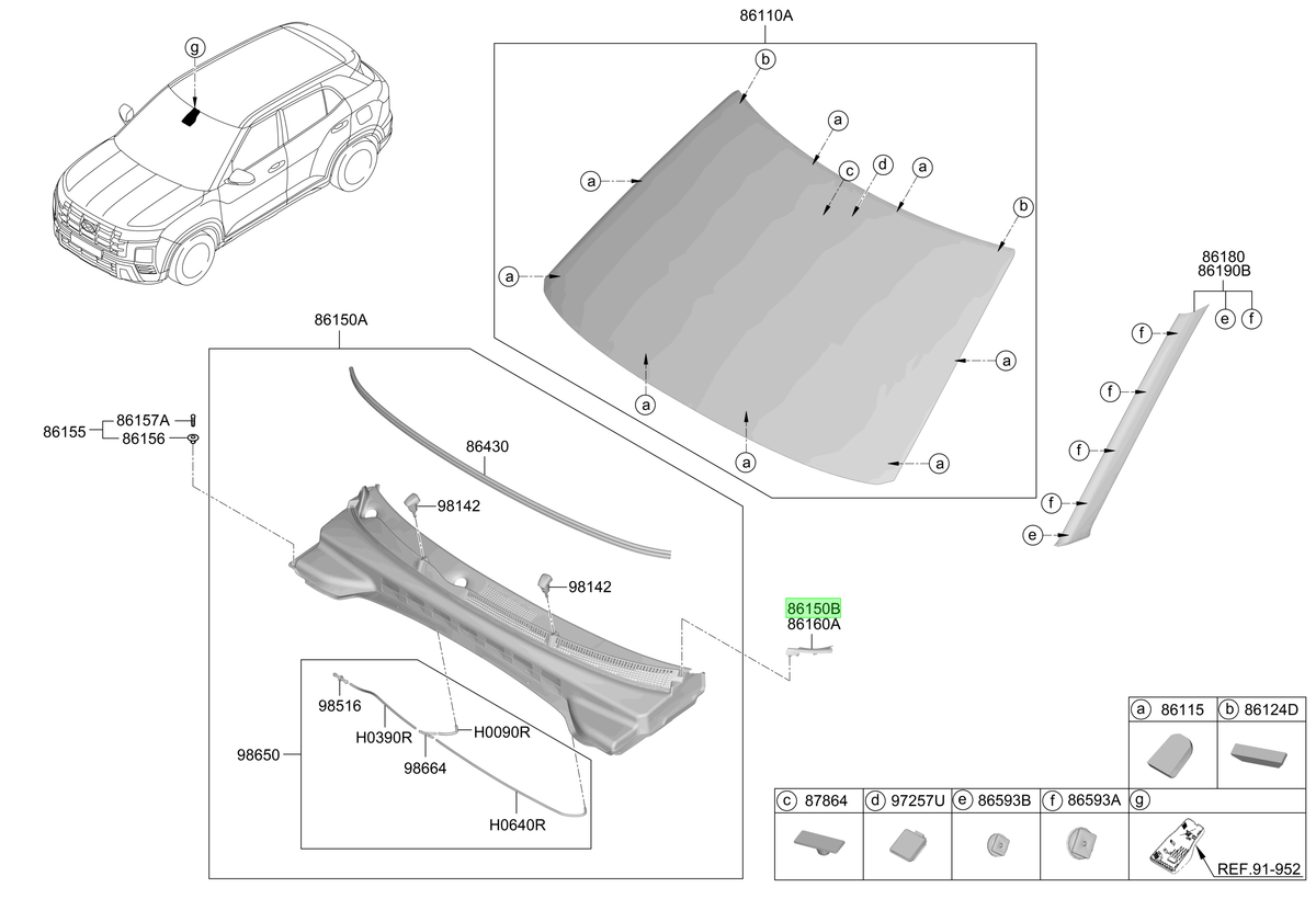 Cubierta Lh Original Para Hyundai Creta 2020-2025