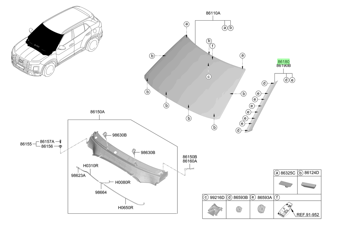 Parabrisas Lh Original Para Hyundai Creta 2021-2025