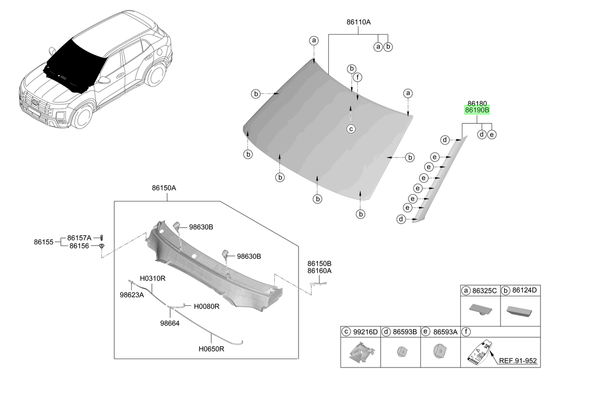 Parabrisas Rh Original Para Hyundai Creta 2021-2025