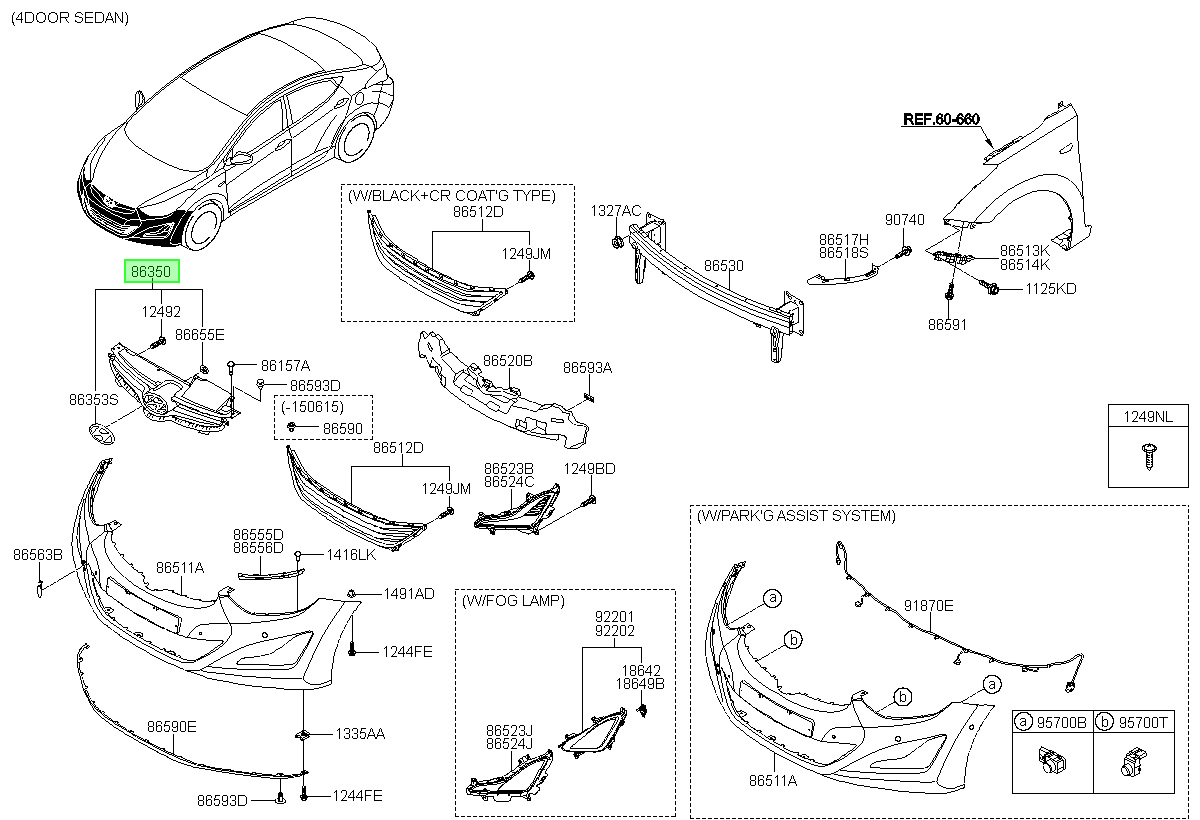Radiador Original Para Hyundai Elantra 2011-2016