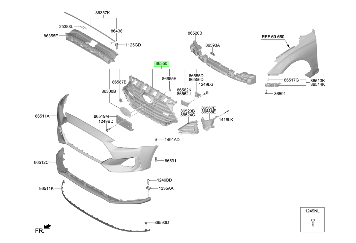Radiador Original Para Hyundai Veloster 2017-2021