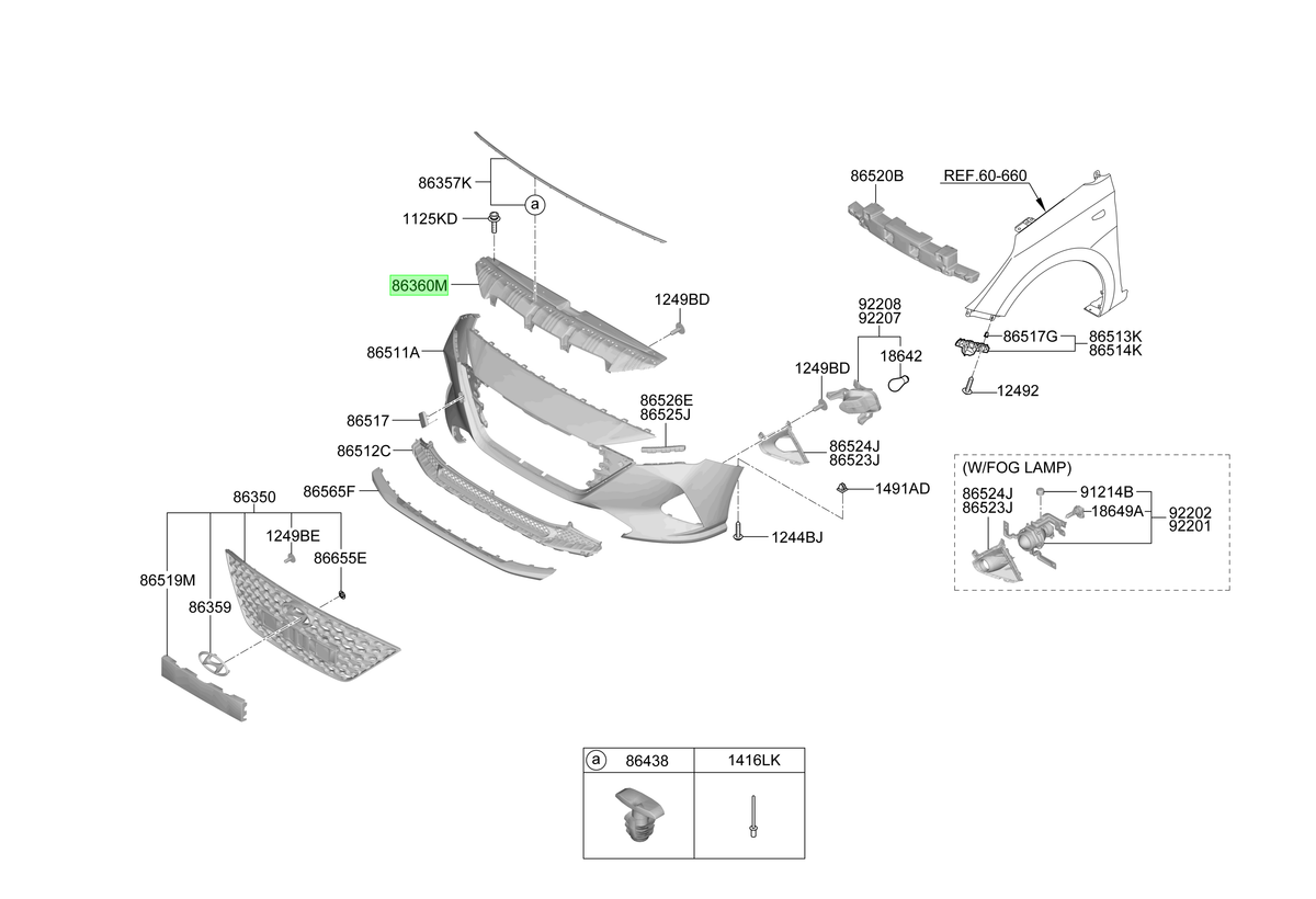 OEM 86361H6500 catalogo