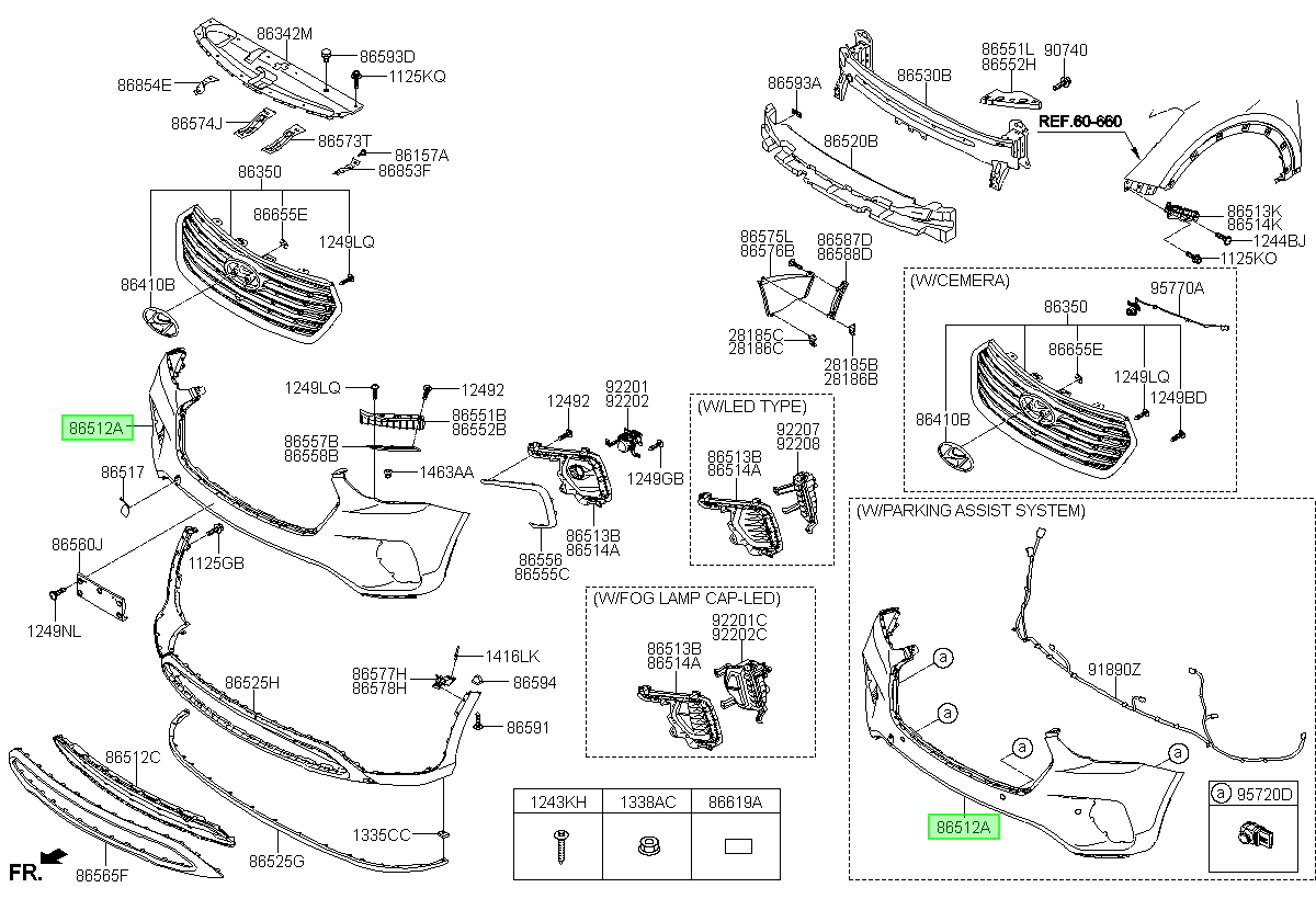 Parachoque Tras. Original Para Hyundai Santa Fe 2016-2019