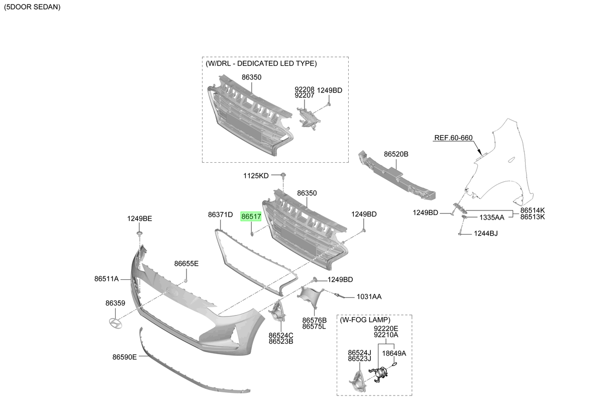 Tapa Gancho Remolque Original Para Hyundai I10 2019-2024